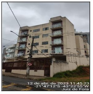 Apartamento em Aeroporto, Juiz de Fora/MG de 50m² 1 quartos à venda por R$ 87.000,00