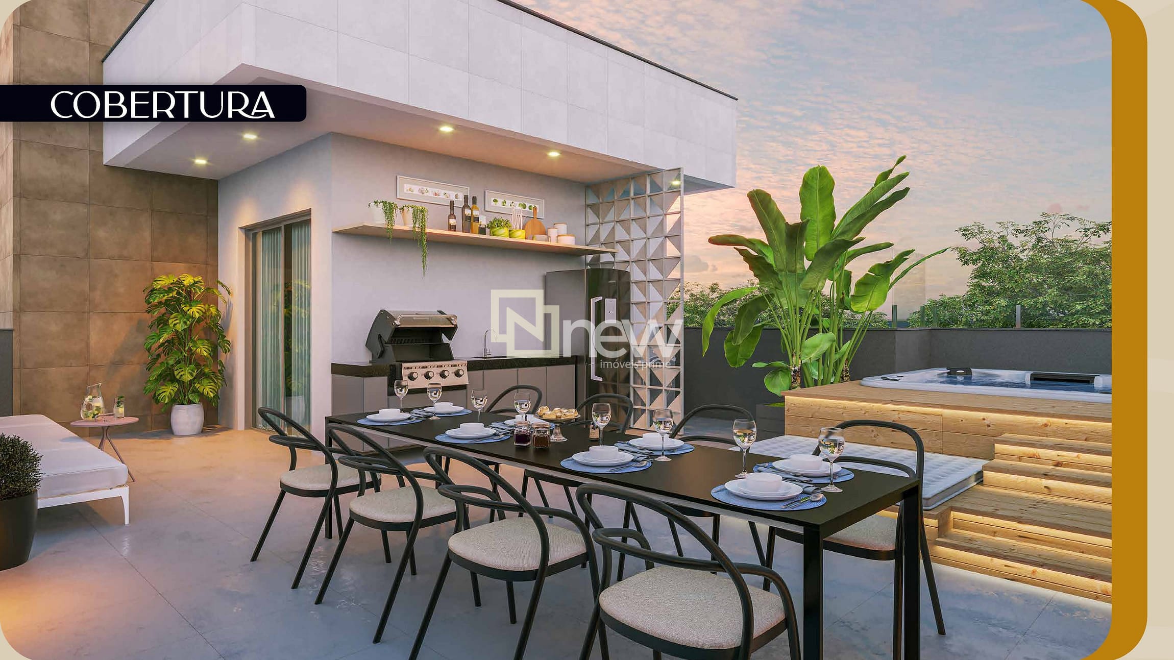 Penthouse em Anchieta, Belo Horizonte/MG de 145m² 3 quartos à venda por R$ 2.198.000,00