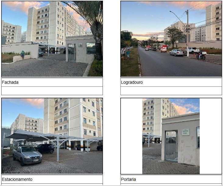 Apartamento em Portal da Serra, Sete Lagoas/MG de 50m² 2 quartos à venda por R$ 274.370,00
