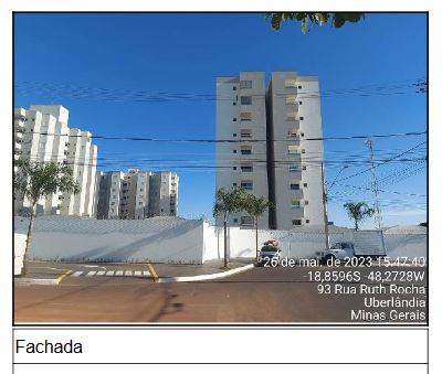 Apartamento em Minas Gerais, Uberlandia/MG de 50m² 2 quartos à venda por R$ 130.974,00