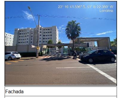 Apartamento em Conjunto Habitacional Doutor Farid Libos, Londrina/PR de 50m² 2 quartos à venda por R$ 137.690,00
