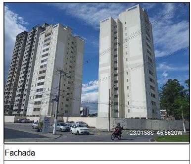 Apartamento em Granja Daniel, Taubaté/SP de 50m² 2 quartos à venda por R$ 201.630,00