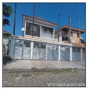 Casa em Esplanada dos Barreiros, São Vicente/SP de 44m² 2 quartos à venda por R$ 229.000,00
