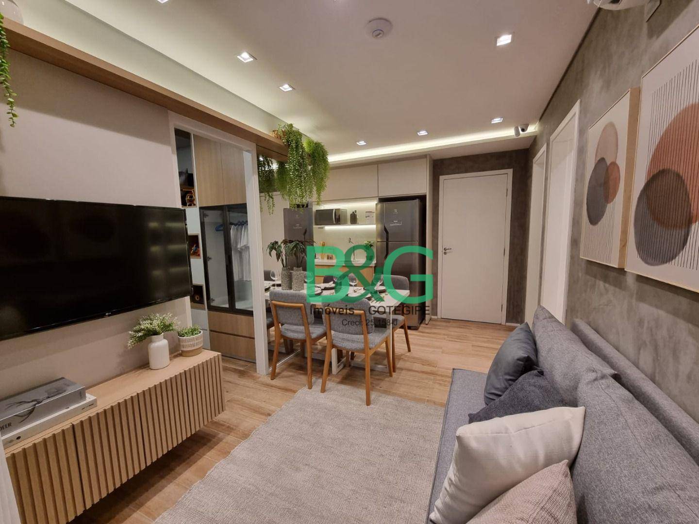 Apartamento em Vila Prudente, São Paulo/SP de 37m² 2 quartos à venda por R$ 240.300,00