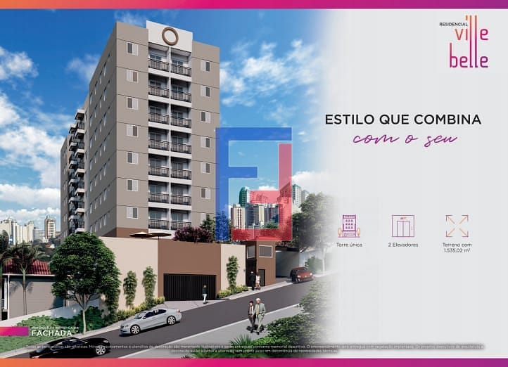 Apartamento em Vila Silveira, Guarulhos/SP de 46m² 2 quartos à venda por R$ 298.000,00