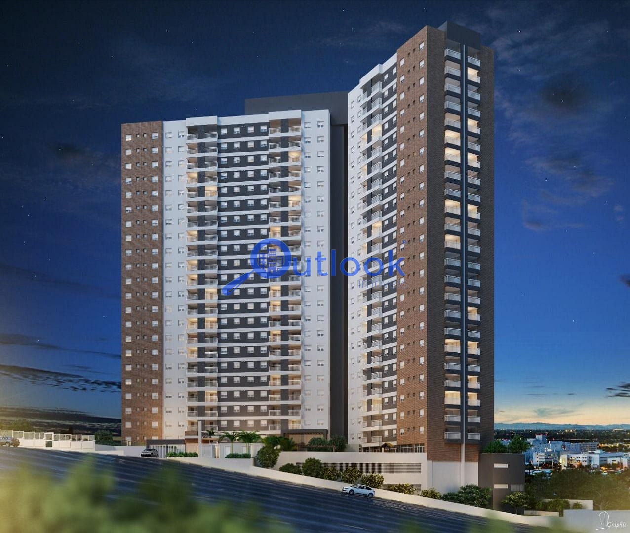 Apartamento em Centro, Diadema/SP de 58m² 2 quartos à venda por R$ 435.282,00
