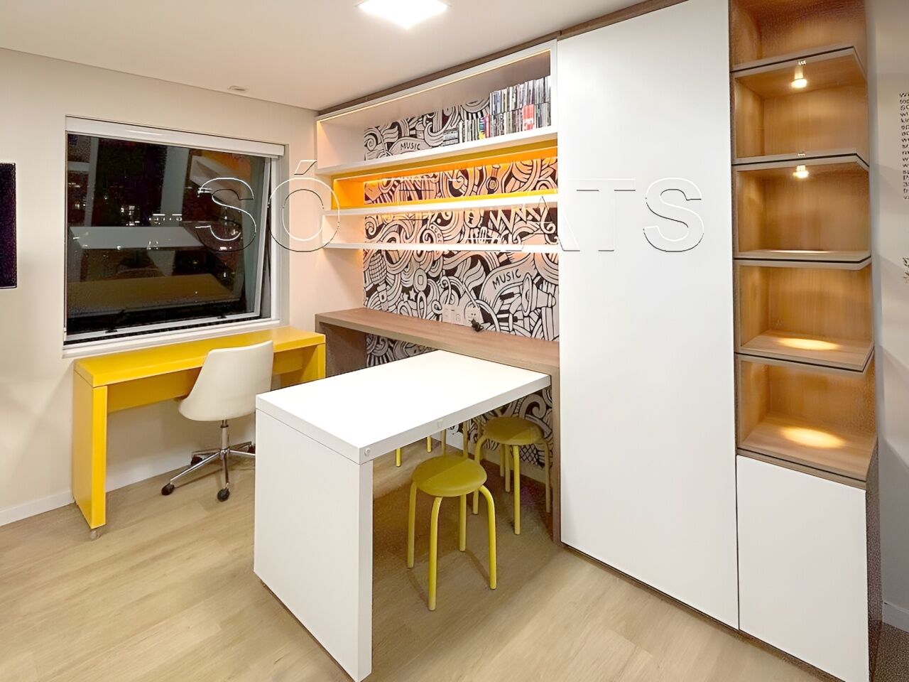 Apartamento em Cidade Monções, São Paulo/SP de 29m² 1 quartos à venda por R$ 347.000,00
