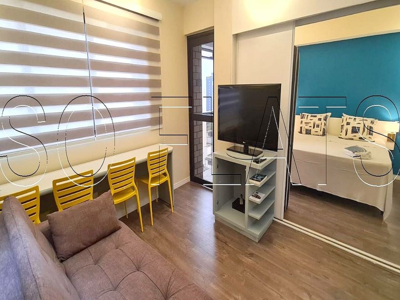 Apartamento em Moema, São Paulo/SP de 42m² 1 quartos à venda por R$ 529.000,00