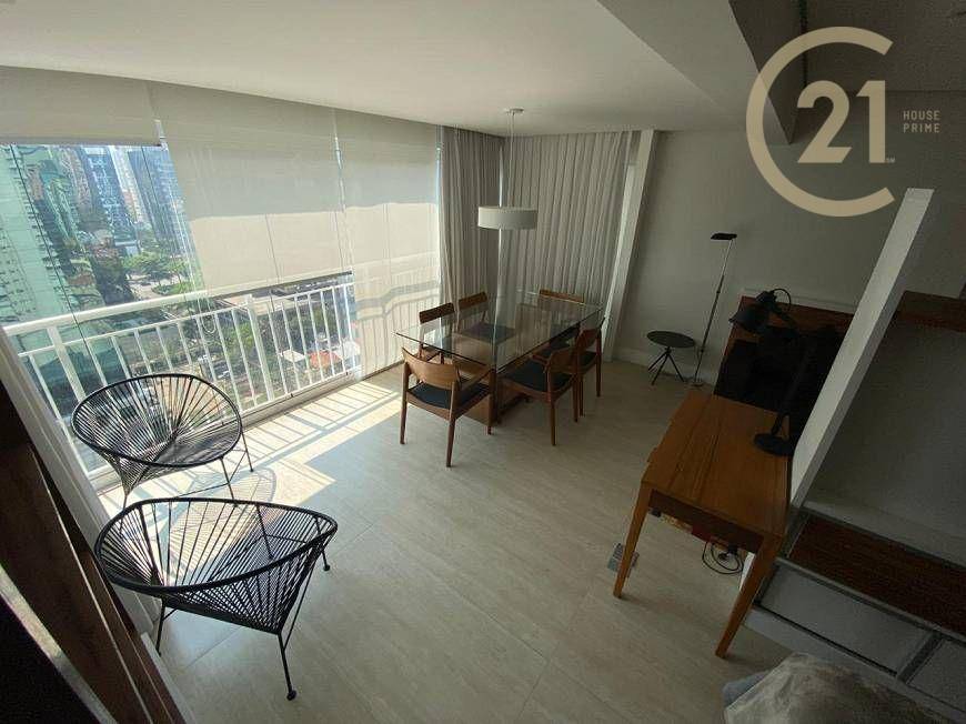 Apartamento em Vila Nova Conceição, São Paulo/SP de 54m² 1 quartos para locação R$ 7.300,00/mes