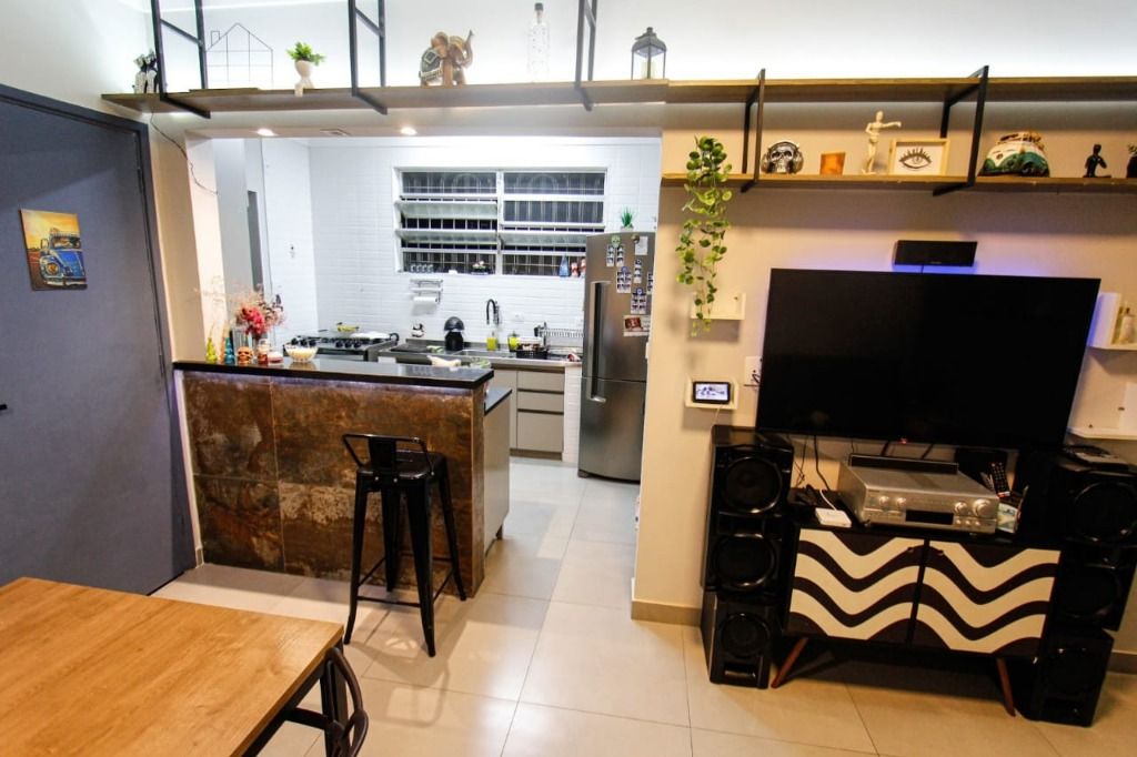 Apartamento em Marapé, Santos/SP de 83m² 2 quartos à venda por R$ 397.000,00