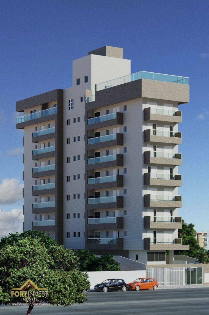 Apartamento em Vila Guilhermina, Praia Grande/SP de 63m² 2 quartos à venda por R$ 567.000,00