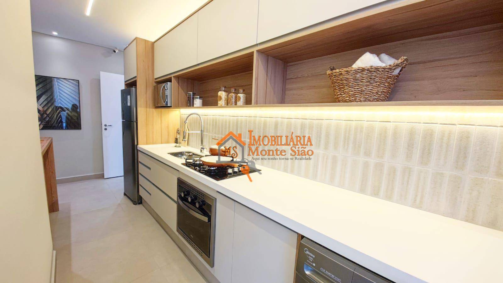 Apartamento em Macedo, Guarulhos/SP de 58m² 3 quartos à venda por R$ 388.009,00