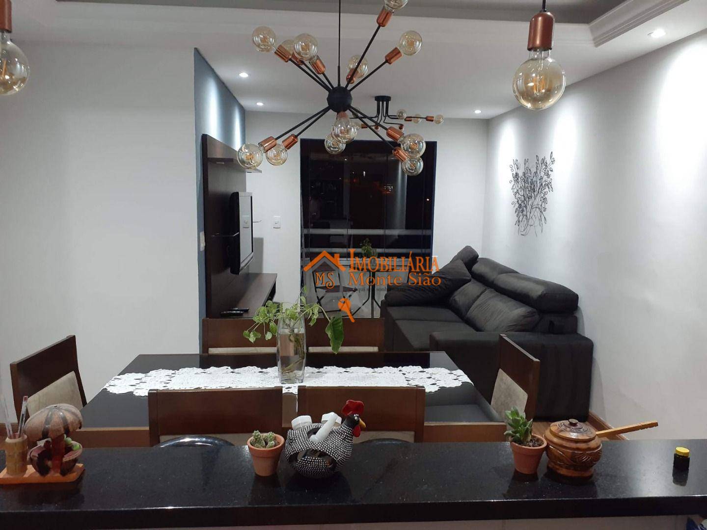 Apartamento em Centro, Guarulhos/SP de 70m² 3 quartos à venda por R$ 439.000,00