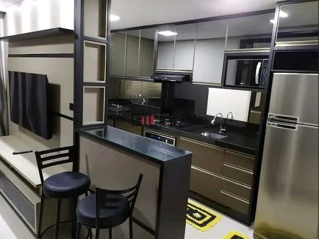 Apartamento em Gleba Fazenda Palhano, Londrina/PR de 45m² 1 quartos à venda por R$ 359.000,00