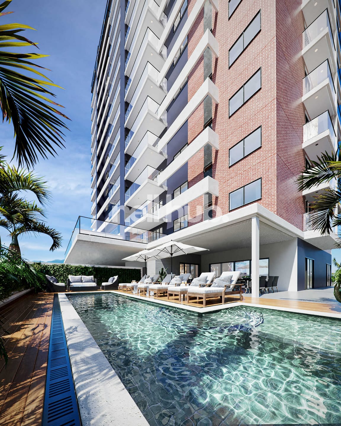 Apartamento em Barreiros, São José/SC de 100m² 2 quartos à venda por R$ 809.992,00