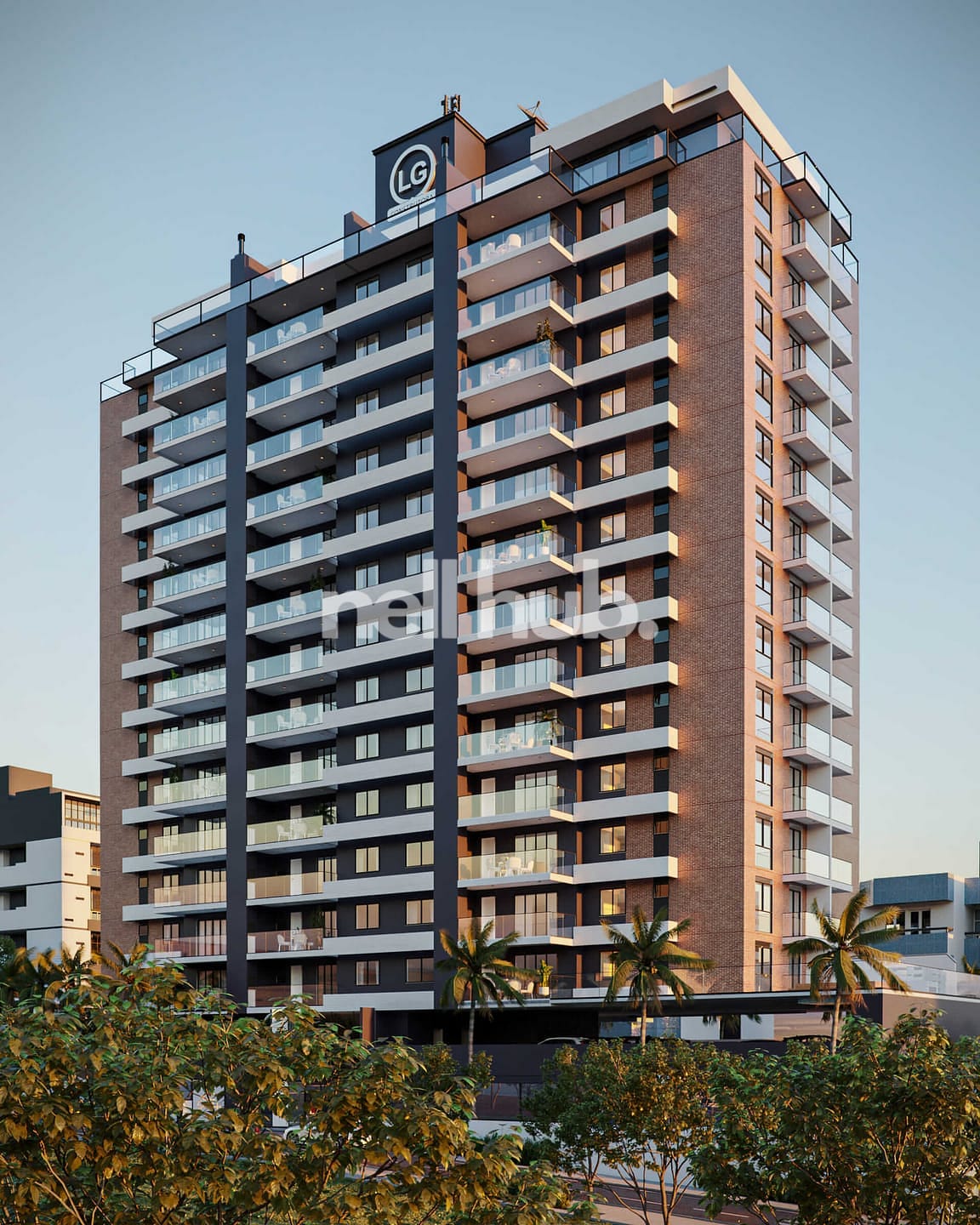 Apartamento em Barreiros, São José/SC de 130m² 3 quartos à venda por R$ 1.040.309,00