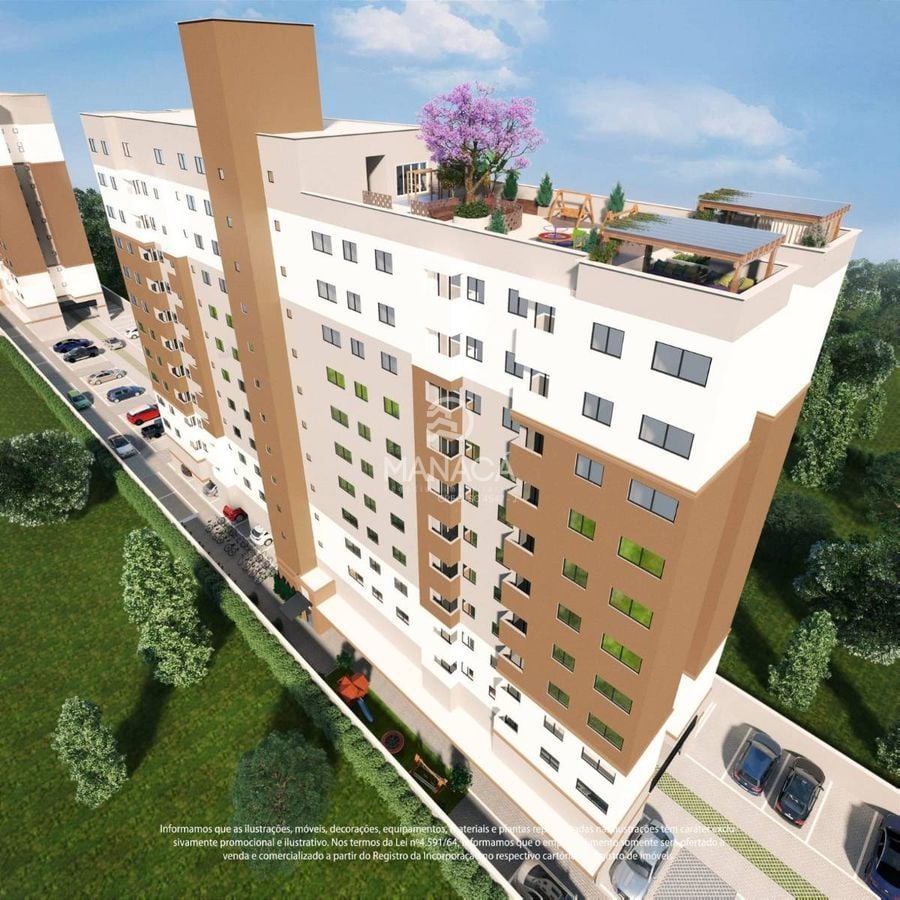 Apartamento em Cordeiros, Itajaí/SC de 57m² 2 quartos à venda por R$ 356.000,00