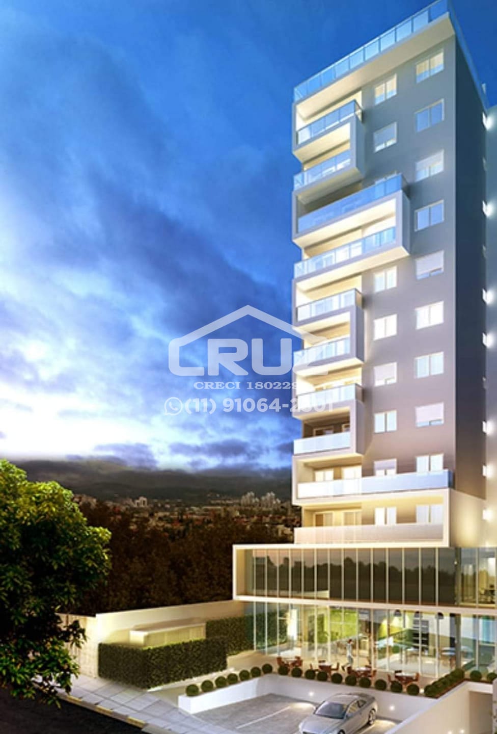 Apartamento em Região Central, Caieiras/SP de 64m² 2 quartos à venda por R$ 699.000,00