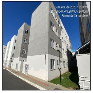 Apartamento em Jardim Santo Antônio, Almirante Tamandaré/PR de 50m² 2 quartos à venda por R$ 92.504,00