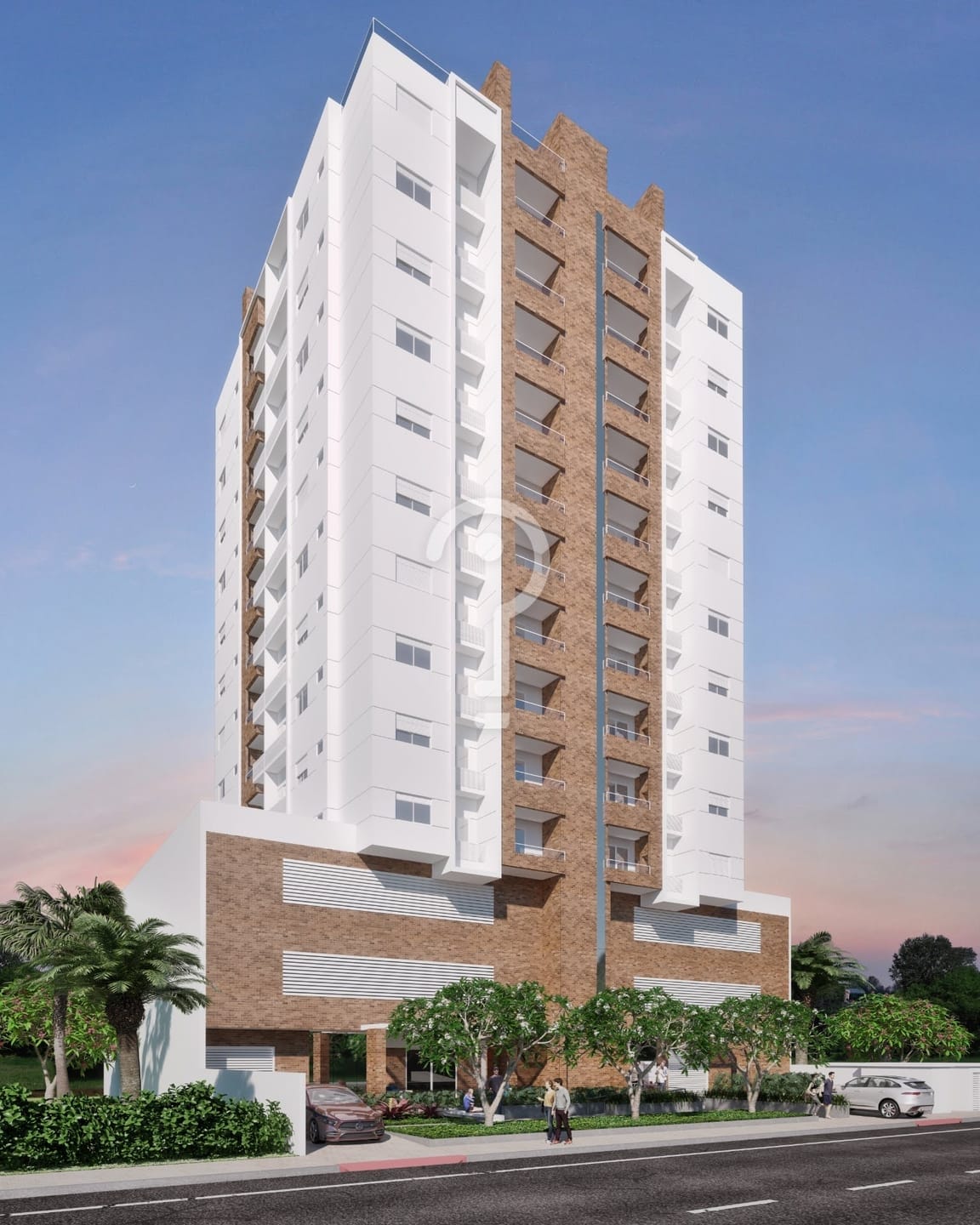Apartamento em Vila Moema, Tubarão/SC de 74m² 2 quartos à venda por R$ 531.382,00