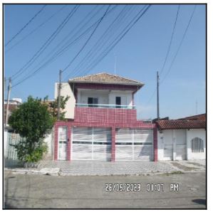 Casa em Vila Mirim, Praia Grande/SP de 70m² 2 quartos à venda por R$ 152.400,00