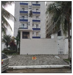 Apartamento em Vila Guilhermina, Praia Grande/SP de 50m² 1 quartos à venda por R$ 165.500,00