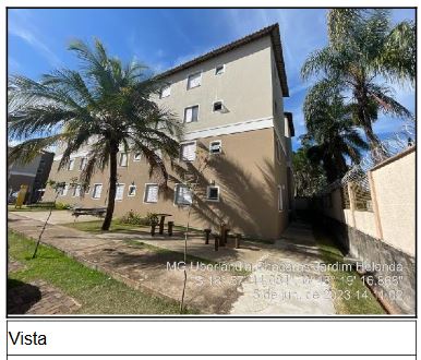 Apartamento em Jardim Holanda, Uberlândia/MG de 50m² 2 quartos à venda por R$ 71.491,00