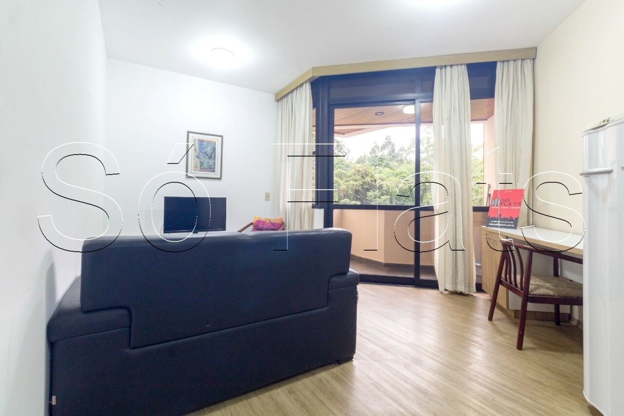 Apartamento em Paraíso do Morumbi, São Paulo/SP de 34m² 1 quartos para locação R$ 1.400,00/mes