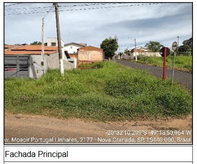 Terreno em Sao Benedito, Nova Granada/SP de 161m² 1 quartos à venda por R$ 37.158,00