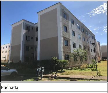 Apartamento em Angicos, Vespasiano/MG de 50m² 2 quartos à venda por R$ 72.800,00