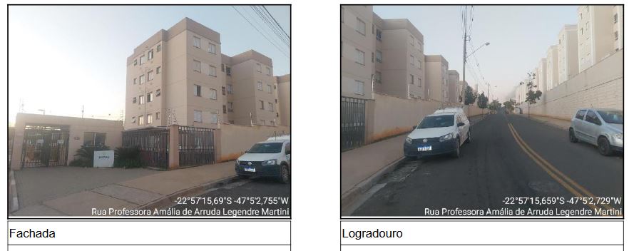 Apartamento em Jardim do Lago Continuação, Campinas/SP de 50m² 2 quartos à venda por R$ 126.466,00