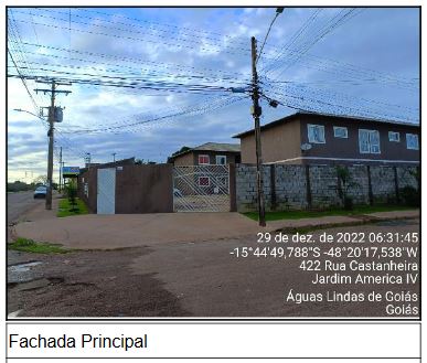 Apartamento em Jardim América IV, Águas Lindas de Goiás/GO de 50m² 2 quartos à venda por R$ 75.090,00