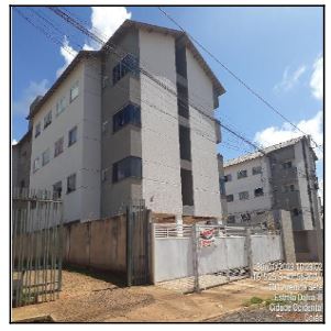Apartamento em Mansoes Recreio Estrela D'alva Iii, Cidade Ocidental/GO de 50m² 2 quartos à venda por R$ 75.925,00