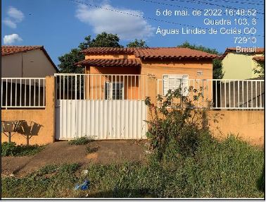 Casa em Jardim América IV, Águas Lindas de Goiás/GO de 200m² 2 quartos à venda por R$ 75.998,00