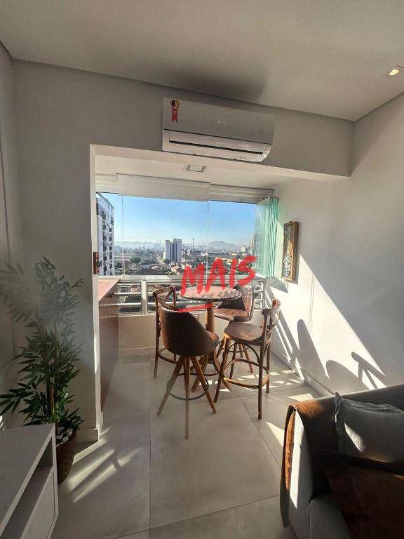 Apartamento em Vila Matias, Santos/SP de 52m² 1 quartos à venda por R$ 374.000,00