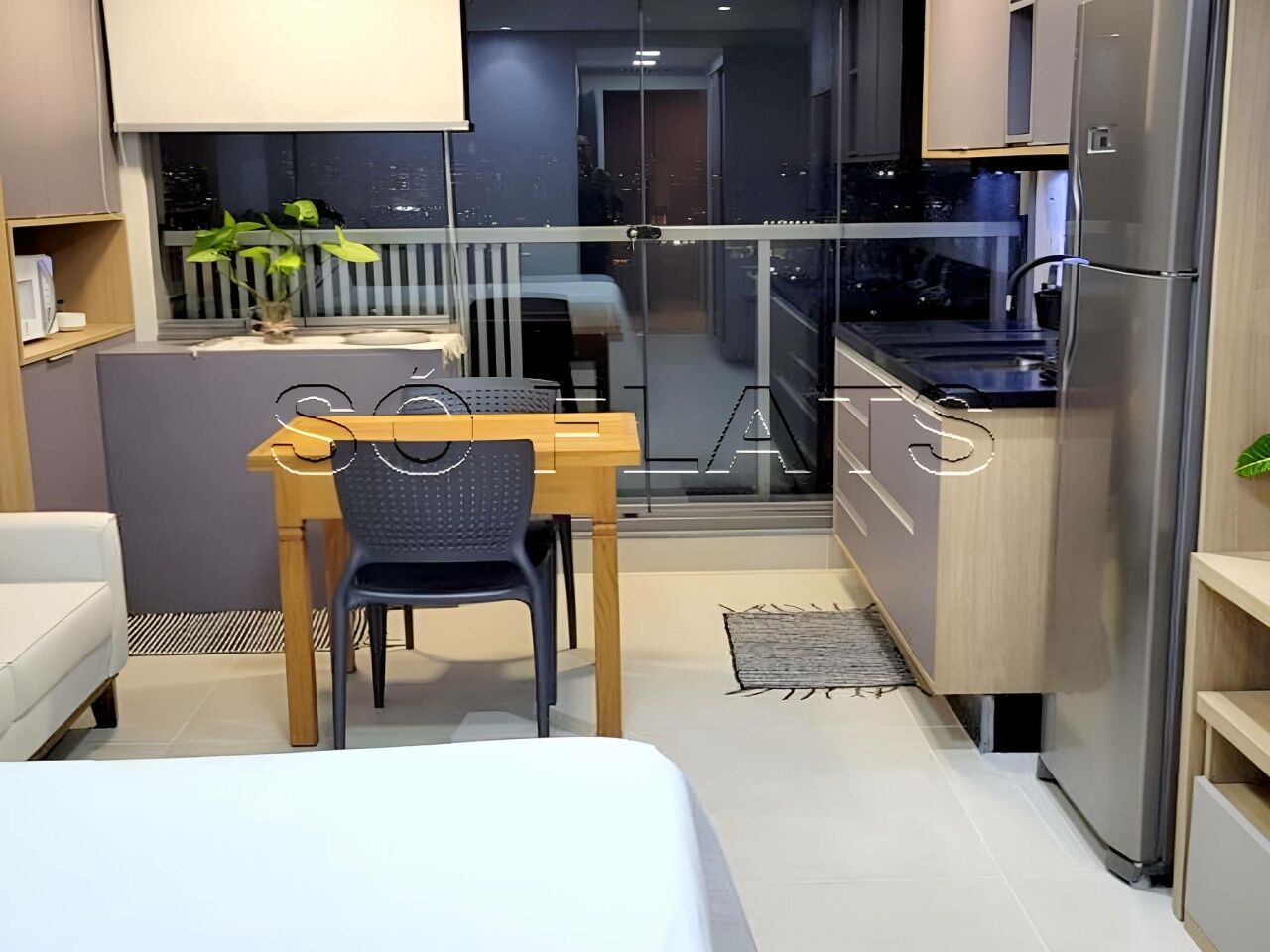 Apartamento em Santo Amaro, São Paulo/SP de 43m² 1 quartos à venda por R$ 549.000,00