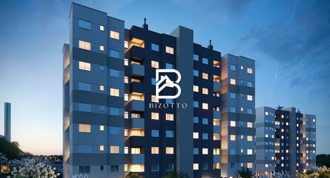 Apartamento em Cidade Universitária Pedra Branca, Palhoça/SC de 56m² 2 quartos à venda por R$ 349.000,00