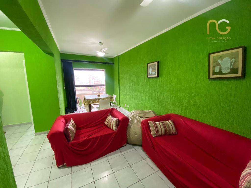 Apartamento em Vila Tupi, Praia Grande/SP de 79m² 2 quartos à venda por R$ 374.000,00