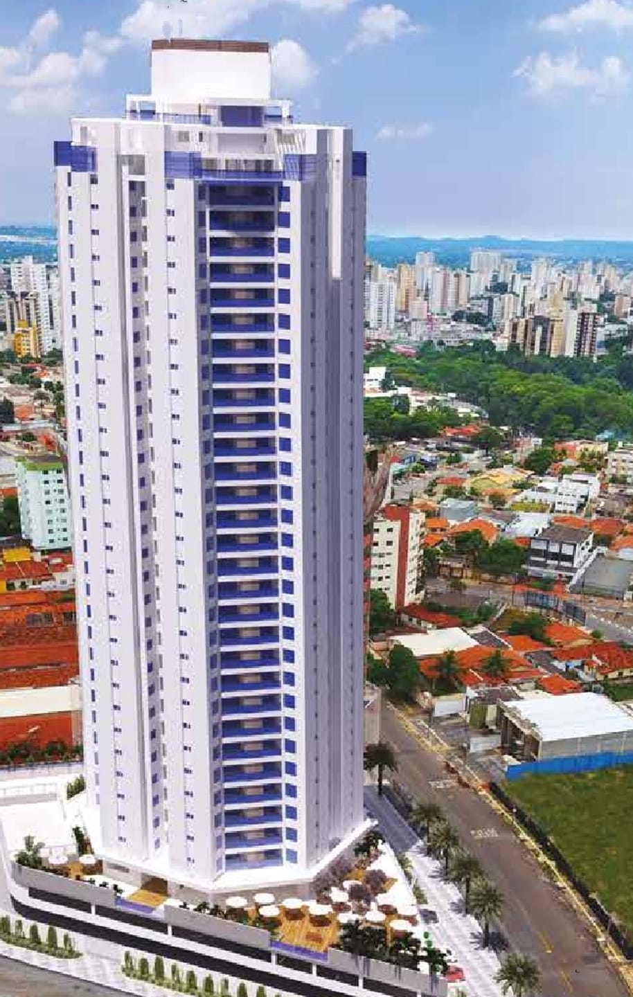 Apartamento em Setor Oeste, Goiânia/GO de 87m² 3 quartos à venda por R$ 600.904,00