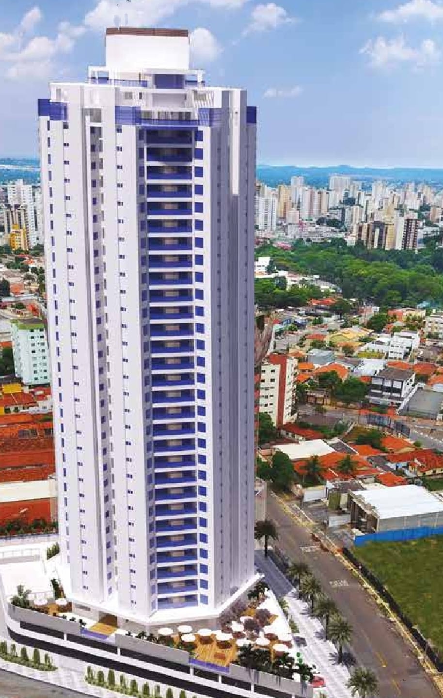 Apartamento em Setor Oeste, Goiânia/GO de 89m² 3 quartos à venda por R$ 624.278,00