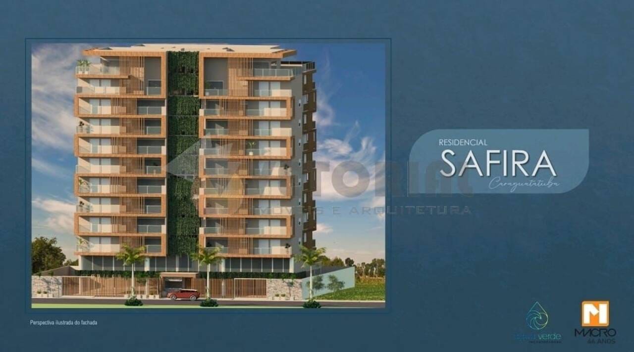 Apartamento em Indaiá, Caraguatatuba/SP de 124m² 3 quartos à venda por R$ 1.064.477,00
