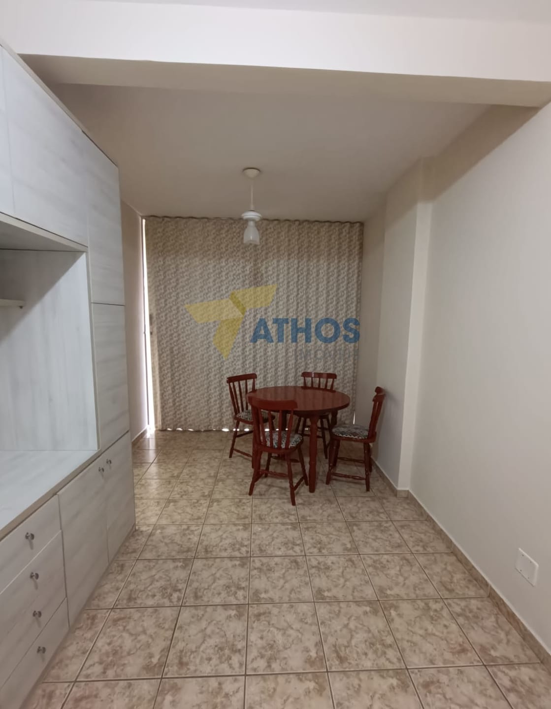 Apartamento em Ponta da Praia, Santos/SP de 57m² 1 quartos para locação R$ 1.850,00/mes
