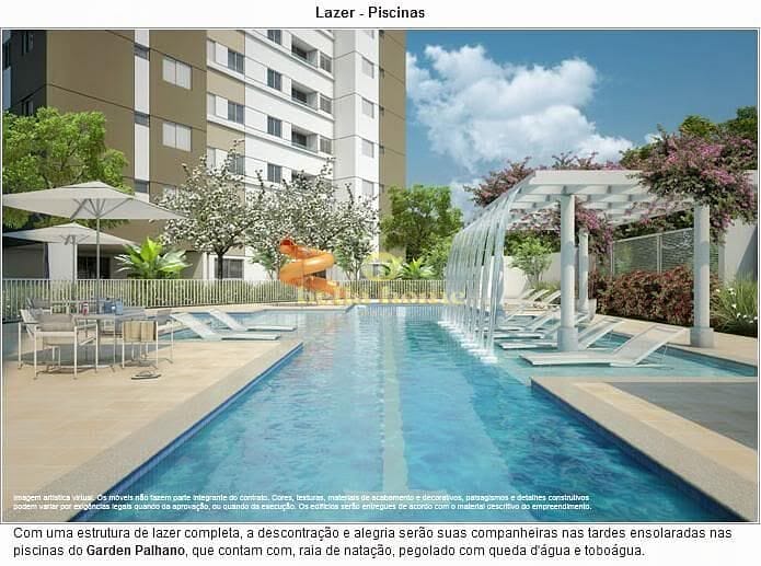 Apartamento em Gleba Fazenda Palhano, Londrina/PR de 69m² 2 quartos à venda por R$ 499.000,00