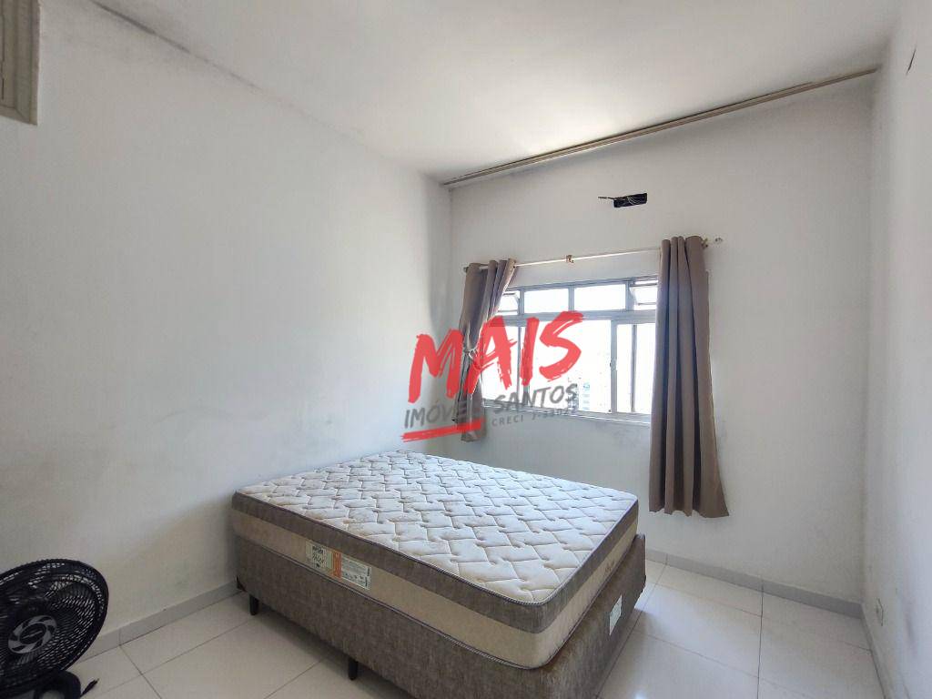 Apartamento em Gonzaga, Santos/SP de 40m² 1 quartos para locação R$ 1.700,00/mes