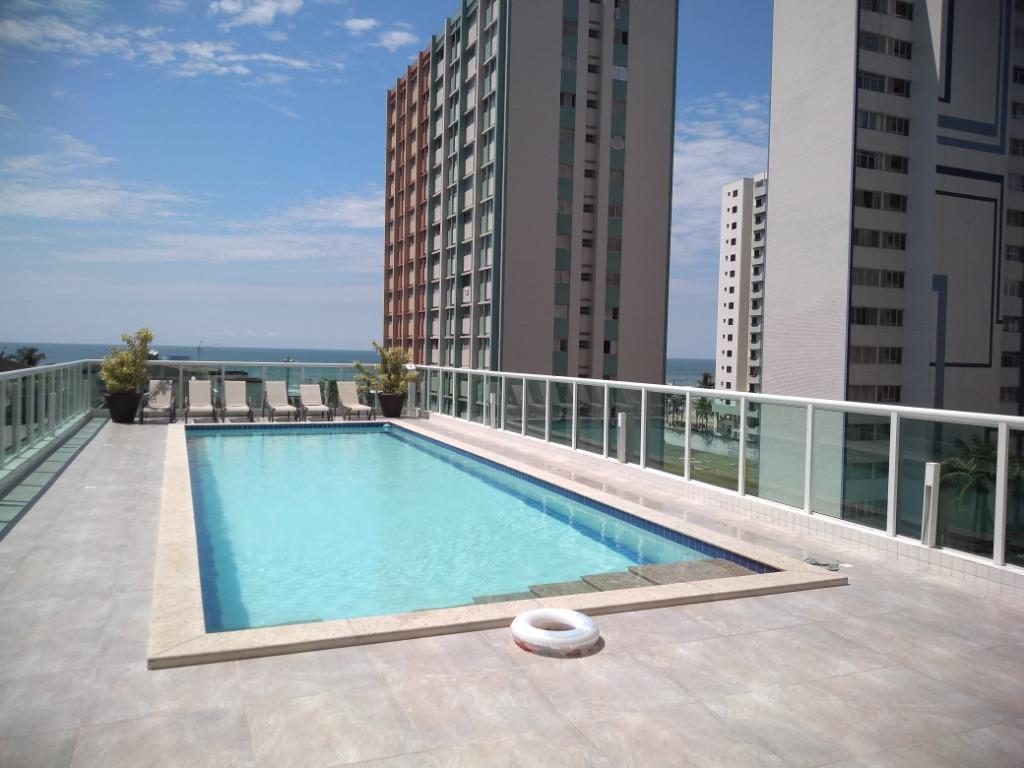 Apartamento em Vila Tupi, Praia Grande/SP de 97m² 2 quartos para locação R$ 3.000,00/mes