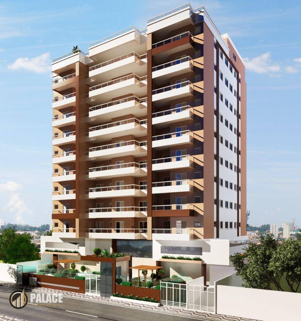 Apartamento em Cidade Ocian, Praia Grande/SP de 55m² 1 quartos à venda por R$ 498.206,00