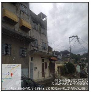 Casa em Laranjal, São Gonçalo/RJ de 189m² 1 quartos à venda por R$ 78.547,00
