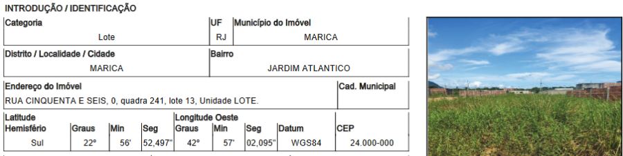 Terreno em Jardim Atlantico Oeste (Itaipuacu), Marica/RJ de 480m² 1 quartos à venda por R$ 114.470,00