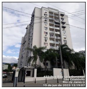 Apartamento em São Cristóvão, Rio de Janeiro/RJ de 50m² 3 quartos à venda por R$ 232.143,00