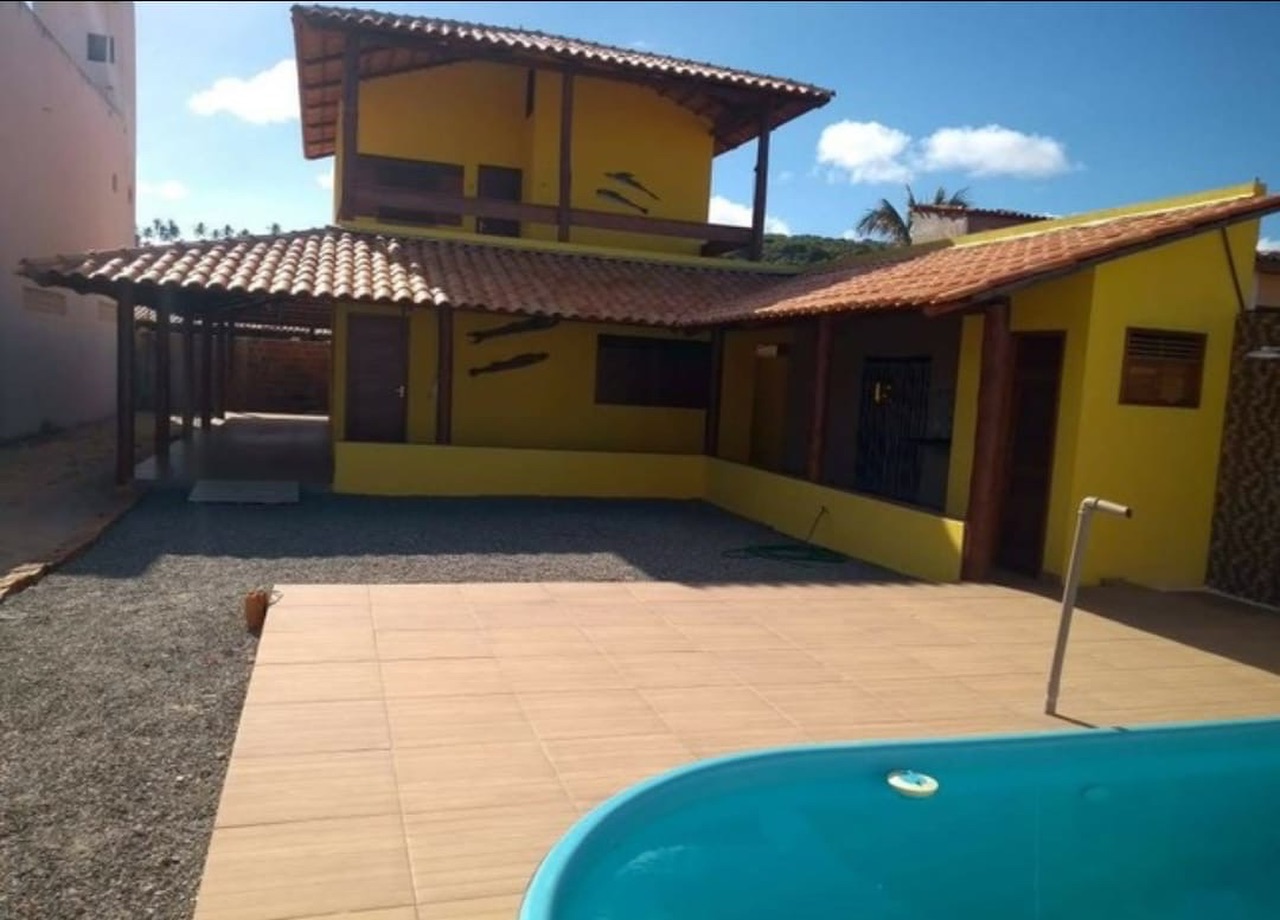 Sobrado em Barra Do Cunhaú, Canguaretama/RN de 150m² 3 quartos à venda por R$ 349.000,00